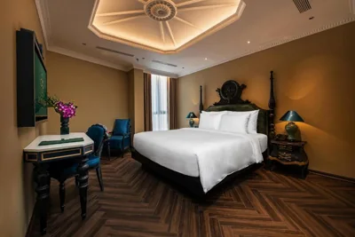 Habitación Deluxe Doble o con 2 camas individuales — Hôtel Le Joyau Bleu Hanoï